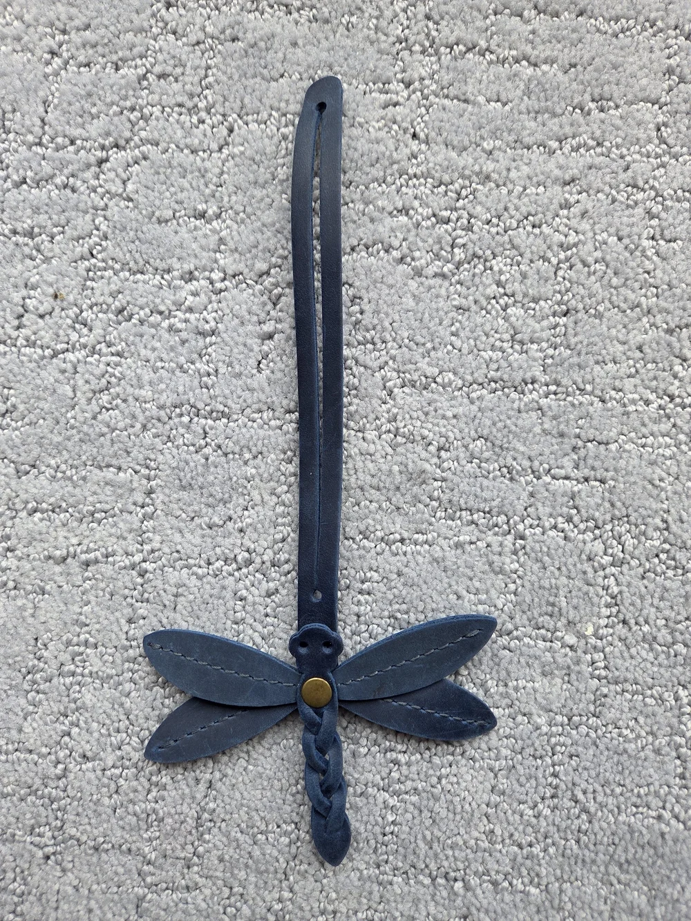 Portland Leather Goods Deep Water Sidekick with Deep Water Dragonfly Tassel
